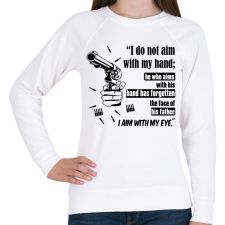 PRINTFASHION THE DARK TOWER- Gunlisher  - Női pulóver - Fehér női pulóver, kardigán