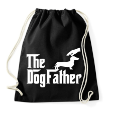 PRINTFASHION The DogFather - Sportzsák, Tornazsák - Fekete tornazsák