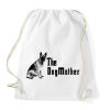 PRINTFASHION the dogmother - Sportzsák, Tornazsák - Fehér