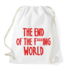 PRINTFASHION The end of the f.. - Sportzsák, Tornazsák - Fehér