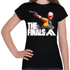 PRINTFASHION The Finals - combat-centered game show - Női póló - Fekete női póló
