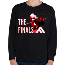 PRINTFASHION THE FINALS - Gyerek pulóver - Fekete gyerek pulóver, kardigán