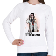 PRINTFASHION The First Descendant Gley - Női pulóver - Fehér
