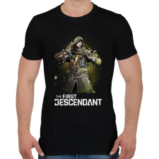 PRINTFASHION The First Descendant Jayber - Férfi póló - Fekete férfi póló