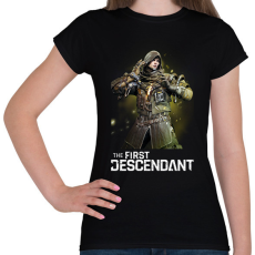 PRINTFASHION The First Descendant Jayber - Női póló - Fekete