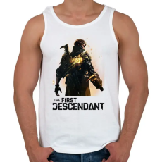 PRINTFASHION The First Descendant Lepic  - Férfi atléta - Fehér