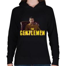 PRINTFASHION The Gentlemen - Úriemberek - Női kapucnis pulóver - Fekete