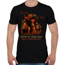 PRINTFASHION the good,the bad,the ugly 2 - Férfi póló - Fekete
