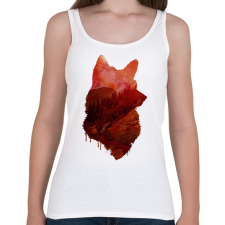 PRINTFASHION The great escape - Női atléta - Fehér női trikó