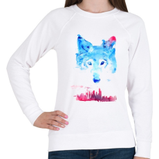 PRINTFASHION The guardian - Női pulóver - Fehér