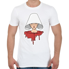 PRINTFASHION The Handmaid's Tale - Férfi póló - Fehér