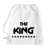 PRINTFASHION The King - Sportzsák, Tornazsák - Fehér