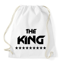 PRINTFASHION The King - Sportzsák, Tornazsák - Fehér tornazsák