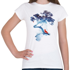 PRINTFASHION The last apple tree - Női póló - Fehér női póló