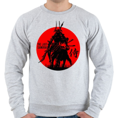 PRINTFASHION The Last Samurai - Férfi pulóver - Sport szürke
