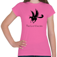 PRINTFASHION the last unicorn - Női póló - Rózsaszín női póló