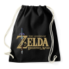 PRINTFASHION The legend of Zelda - Sportzsák, Tornazsák - Fekete