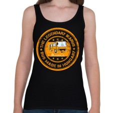 PRINTFASHION the legendary ikarus bus made in hungary - Női atléta - Fekete női trikó