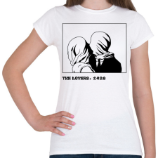 PRINTFASHION The lovers - Női póló - Fehér női póló