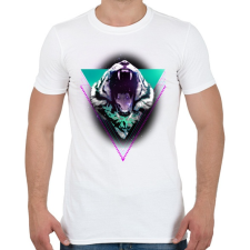 PRINTFASHION The master of the universe - Férfi póló - Fehér férfi póló