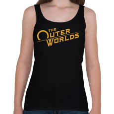 PRINTFASHION The Outer Worlds - Női atléta - Fekete