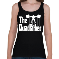 PRINTFASHION The quadfather - Női atléta - Fekete