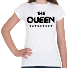 PRINTFASHION The Queen - Női póló - Fehér női póló