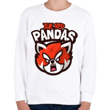 PRINTFASHION The Red Pandas - Gyerek pulóver - Fehér gyerek pulóver, kardigán