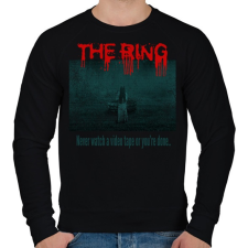 PRINTFASHION the ring - Férfi pulóver - Fekete férfi pulóver, kardigán