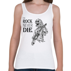 PRINTFASHION The rock never die - Női atléta - Fehér
