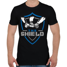 PRINTFASHION The shild - Férfi póló - Fekete