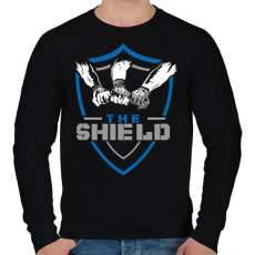 PRINTFASHION The shild - Férfi pulóver - Fekete