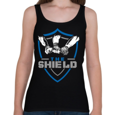 PRINTFASHION The shild - Női atléta - Fekete