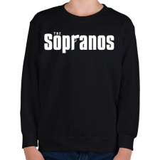 PRINTFASHION The Sopranos - Gyerek pulóver - Fekete gyerek pulóver, kardigán