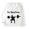 PRINTFASHION The squatfather - Sportzsák, Tornazsák - Fehér