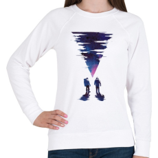 PRINTFASHION The thing final - Női pulóver - Fehér