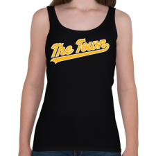 PRINTFASHION The town - Női atléta - Fekete női trikó