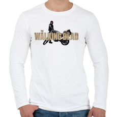 PRINTFASHION The Walking Dead Daryl - Férfi hosszú ujjú póló - Fehér