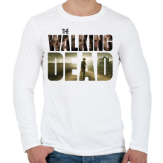PRINTFASHION The Walking Dead - Férfi hosszú ujjú póló - Fehér