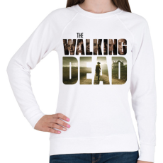PRINTFASHION The Walking Dead - Női pulóver - Fehér