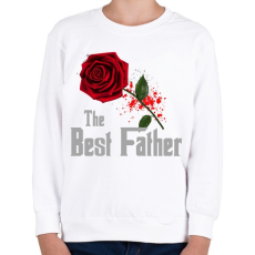 PRINTFASHION thebestfather - Gyerek pulóver - Fehér