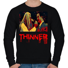 PRINTFASHION THINNER - Férfi pulóver - Fekete férfi pulóver, kardigán