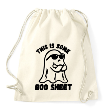PRINTFASHION This is some BOO SHEET (bullshit) - Sportzsák, Tornazsák - Natúr tornazsák