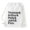 PRINTFASHION Thomas és a többiek - Sportzsák, Tornazsák - Fehér