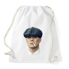 PRINTFASHION Thomas Shelby - Sportzsák, Tornazsák - Fehér tornazsák