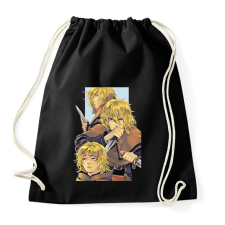 PRINTFASHION Thorfinn - Sportzsák, Tornazsák - Fekete tornazsák