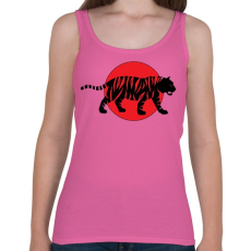 PRINTFASHION Tiger - Női atléta - Rózsaszín