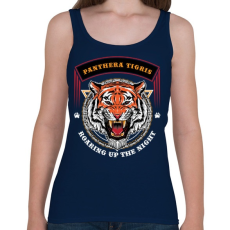 PRINTFASHION Tigris - Női atléta - Sötétkék