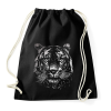 PRINTFASHION Tigris - Sportzsák, Tornazsák - Fekete