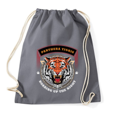 PRINTFASHION Tigris - Sportzsák, Tornazsák - Grafitszürke tornazsák